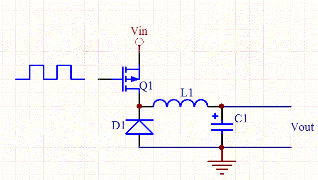 Buck Converter Schematic