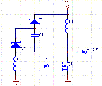 Non-Dissipative Snubber Circuit