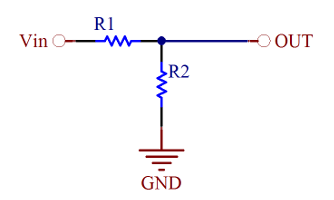 Voltage Divider Circuit Schematic